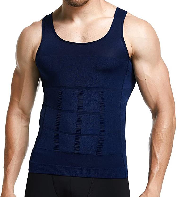 Buy 1 Get 1 Free Men's Undershirt Vest to Look Slim Instantly