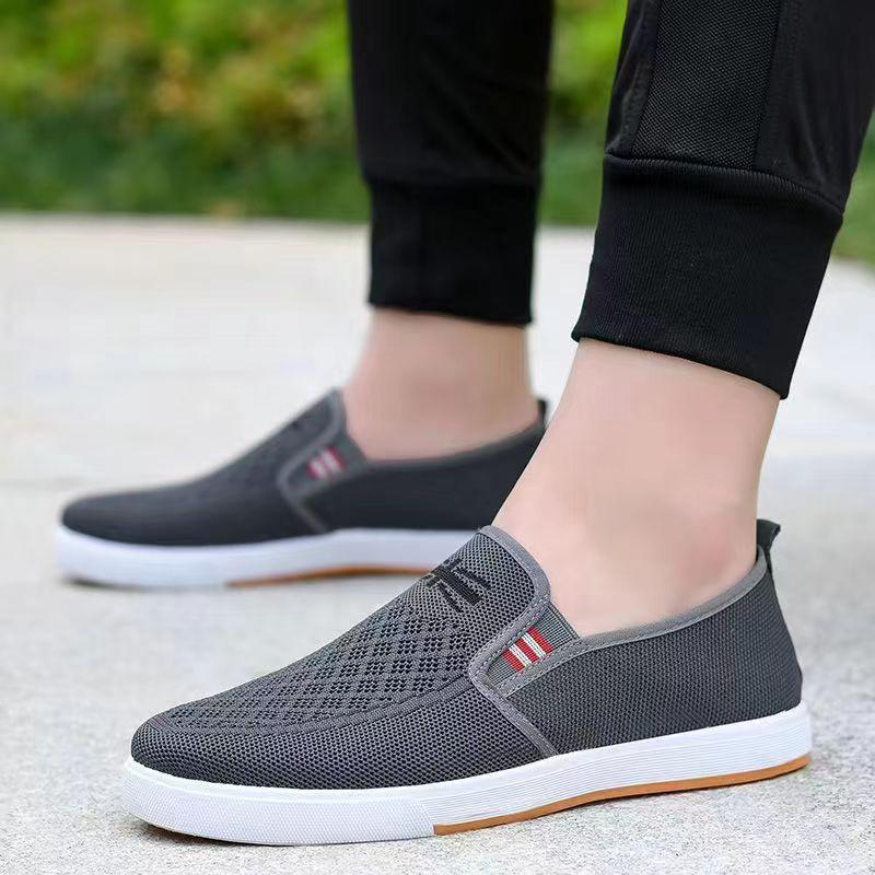 Flyknit Mesh Breathable Classic Casual England Shoes