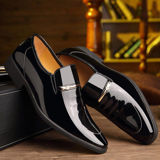 Italian handmade leather businesshoes