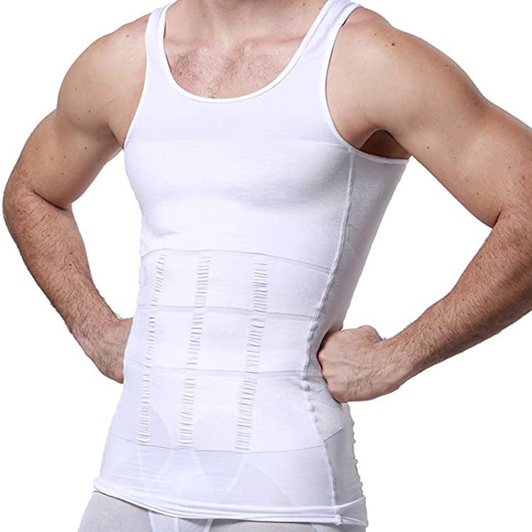 Buy 1 Get 1 Free Men's Undershirt Vest to Look Slim Instantly