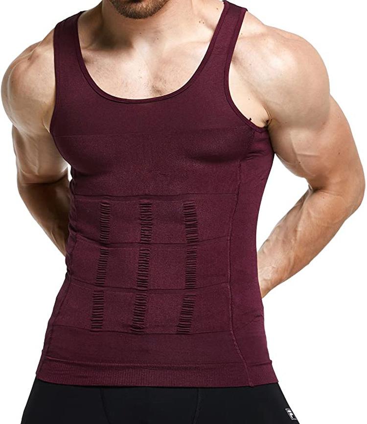 Buy 1 Get 1 Free Men's Undershirt Vest to Look Slim Instantly