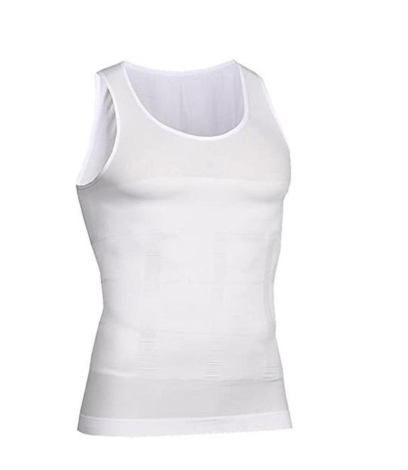 Buy 1 Get 1 Free Men's Undershirt Vest to Look Slim Instantly