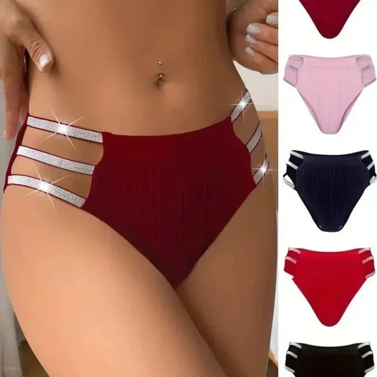 5 PACK STRPPY SEXY RIBBED UNDERWEAR