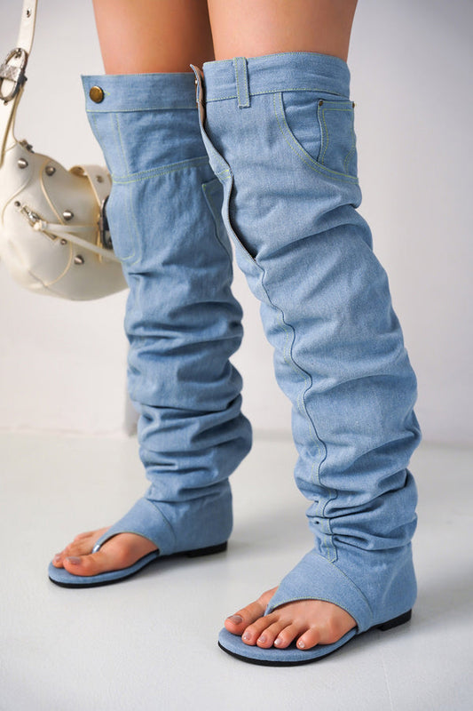 Malynda thigh-high sandals