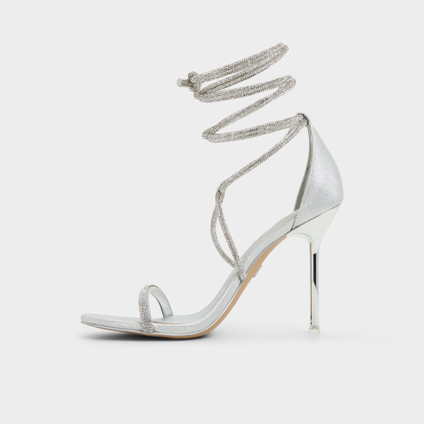 Strappy heeled sandal