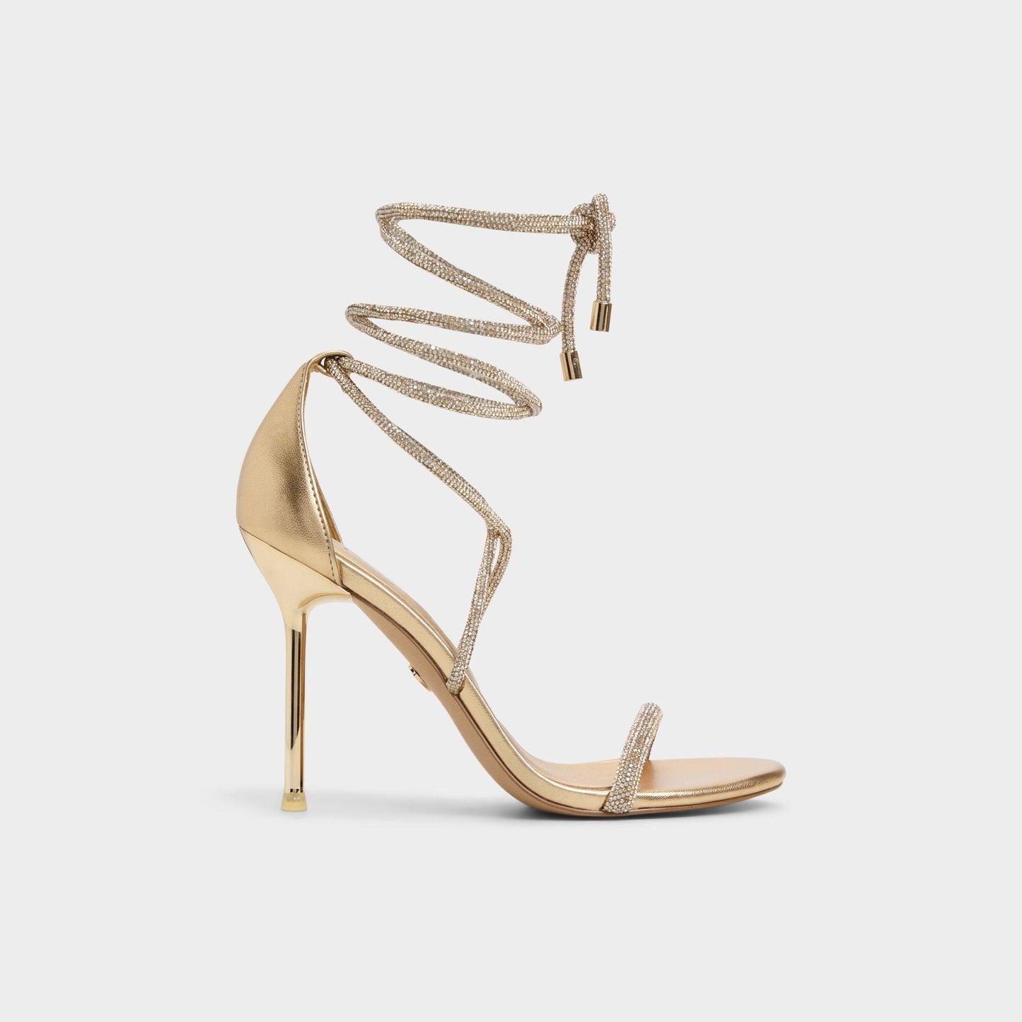 Strappy heeled sandal