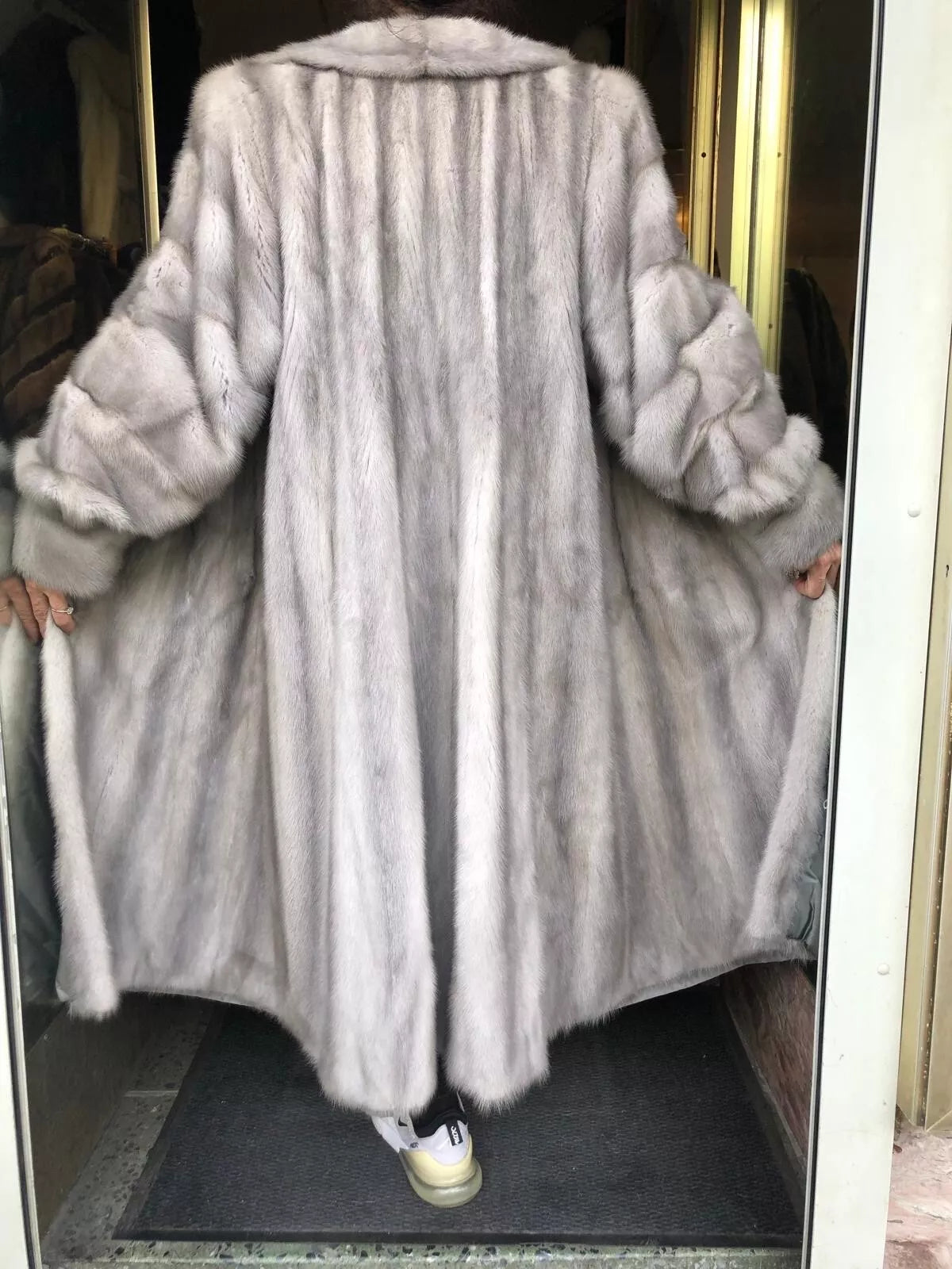 Long Fur Coat Jacket