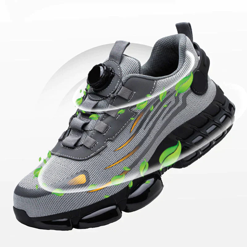 Men Lightweight Safety Outdoors Multifunction Factory Safety Shoes