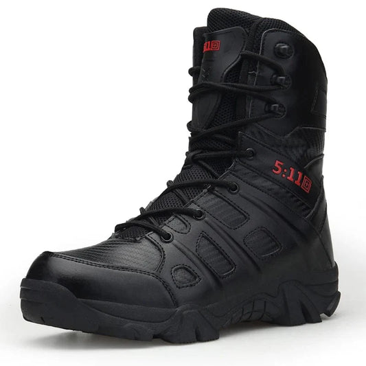 RuggedRise: High Top Tactical Hiking Army Hiking Boots