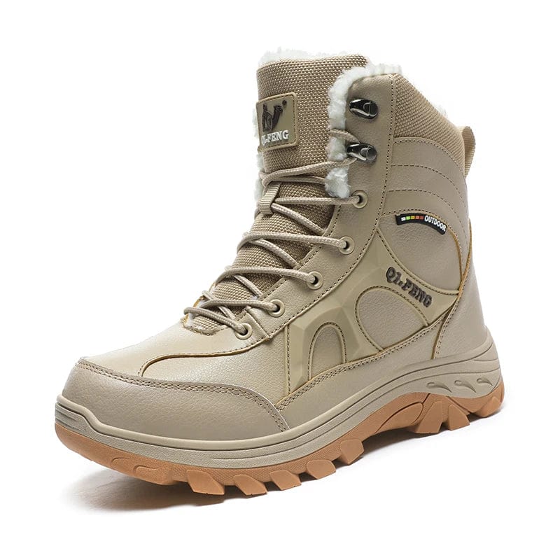 FrostTrek: High-Top Tactical Velvet Combat Snow Hiking Boots