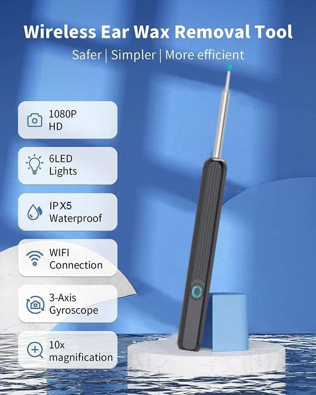 (🔥Last Day Promotion- SAVE 50% OFF)1080P Ear Wax Removal Camera