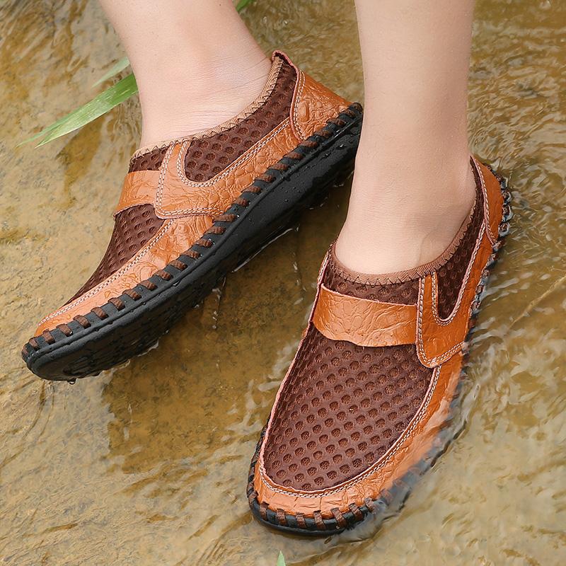 New Mens Outdoor Water Shoes breathable Flat Sandals