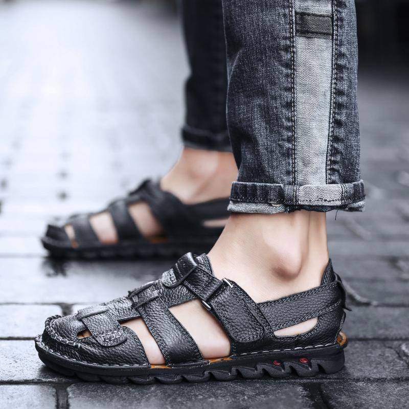 Roman Classic Leather Sandals