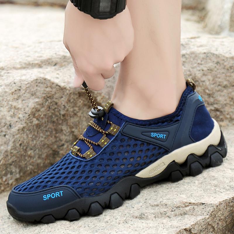 Water Mountain Treking Shoes Man Non-slip Breathable Camping Outdoor Sports Shoes