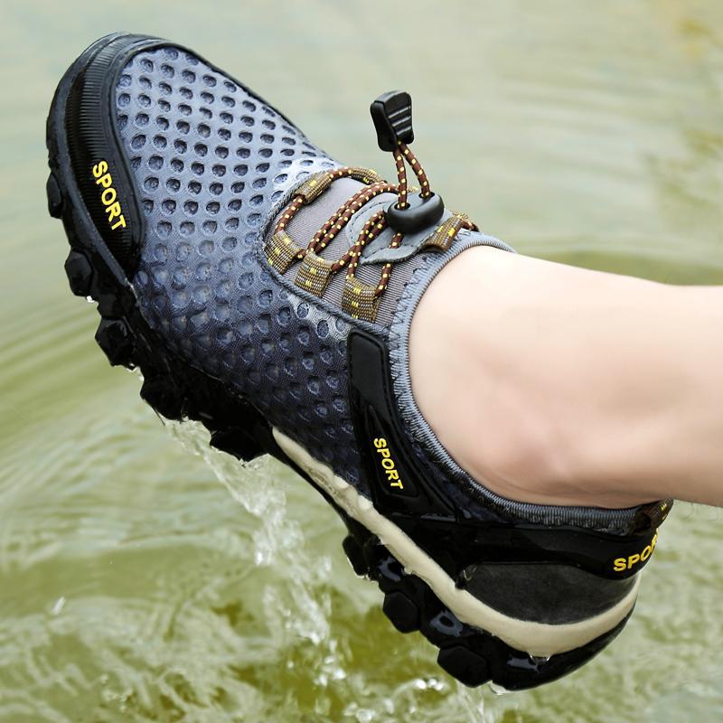 Water Mountain Treking Shoes Man Non-slip Breathable Camping Outdoor Sports Shoes