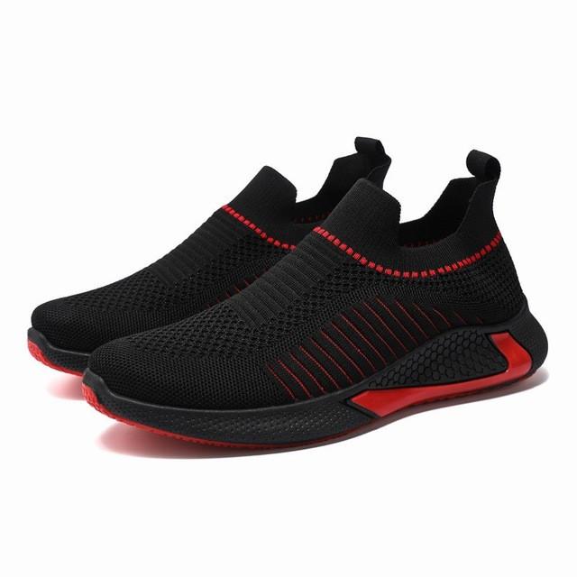 Men's Sneakers Breathable Flying  Running Shoes