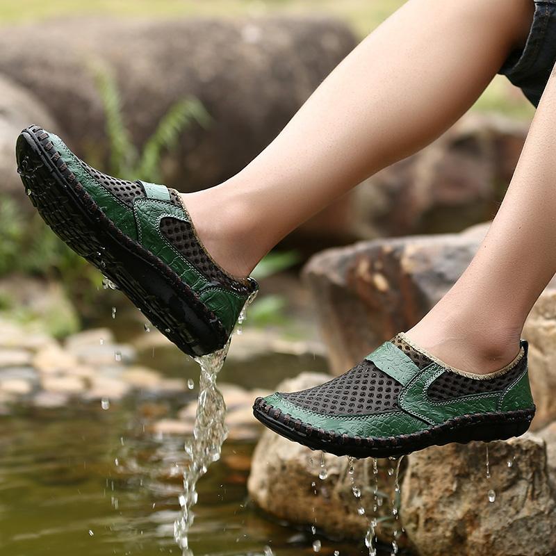 New Mens Outdoor Water Shoes breathable Flat Sandals