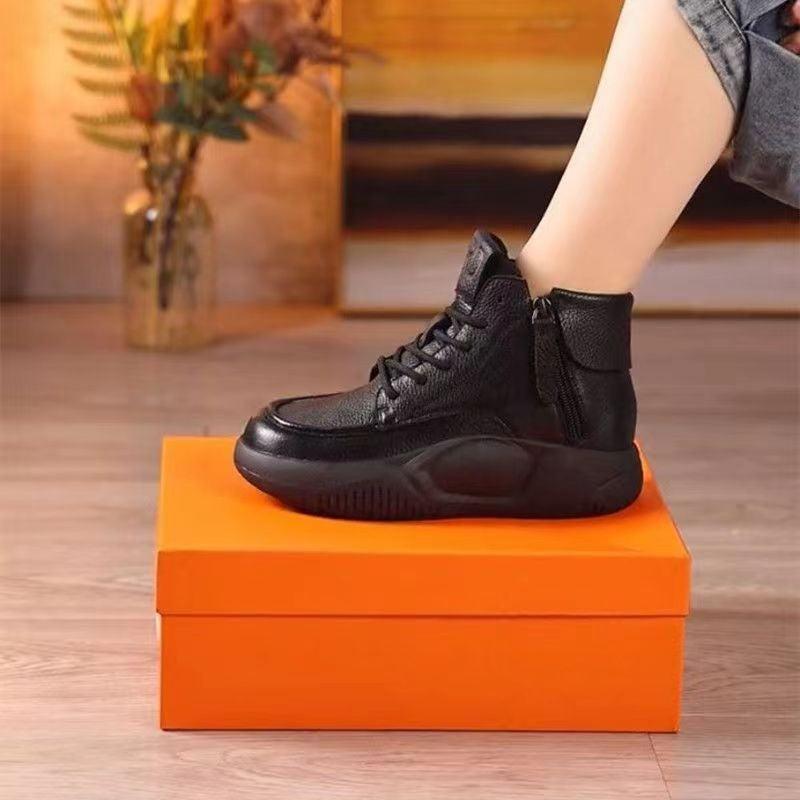 Women's High Top Thick Sole Martin Boots