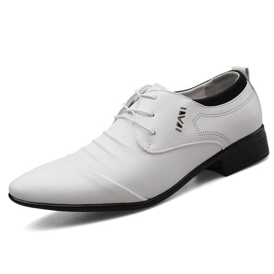 2021 new summer leather shoes men's business shoes