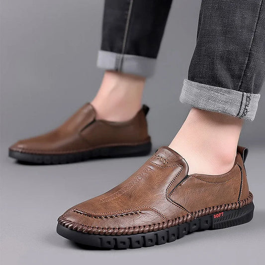 Men Casual Comfy Genuine Leather Loafer