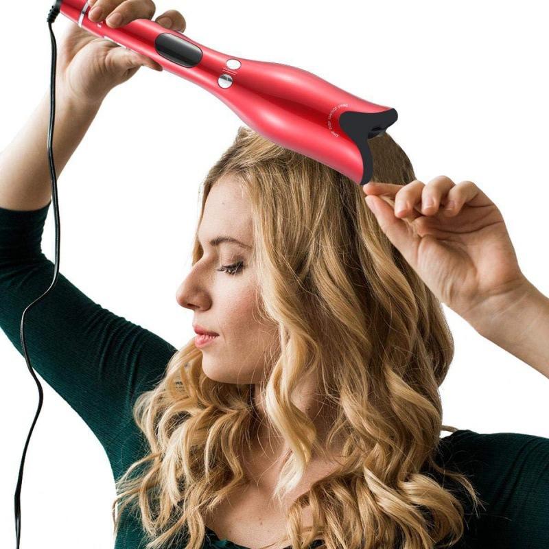 Cone wave spiral rose curler