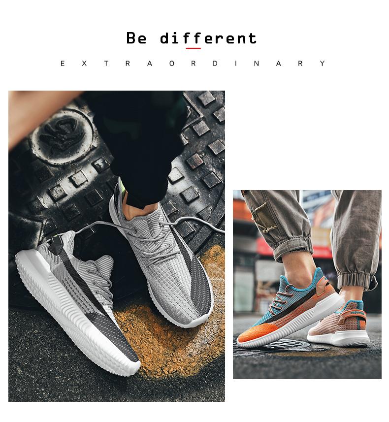 2021 new men sneakers shoes light breathable casual shoes