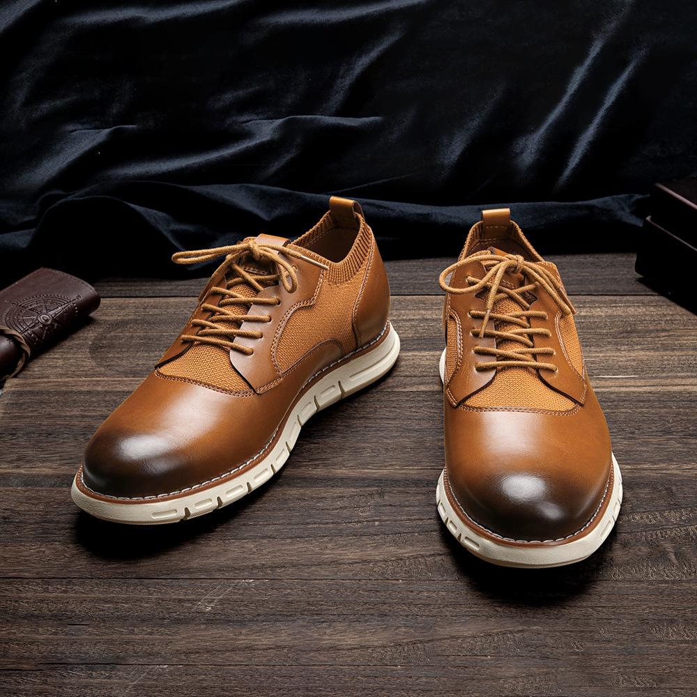 MEN'S LEATHER SNEAKER DRESS SHOES