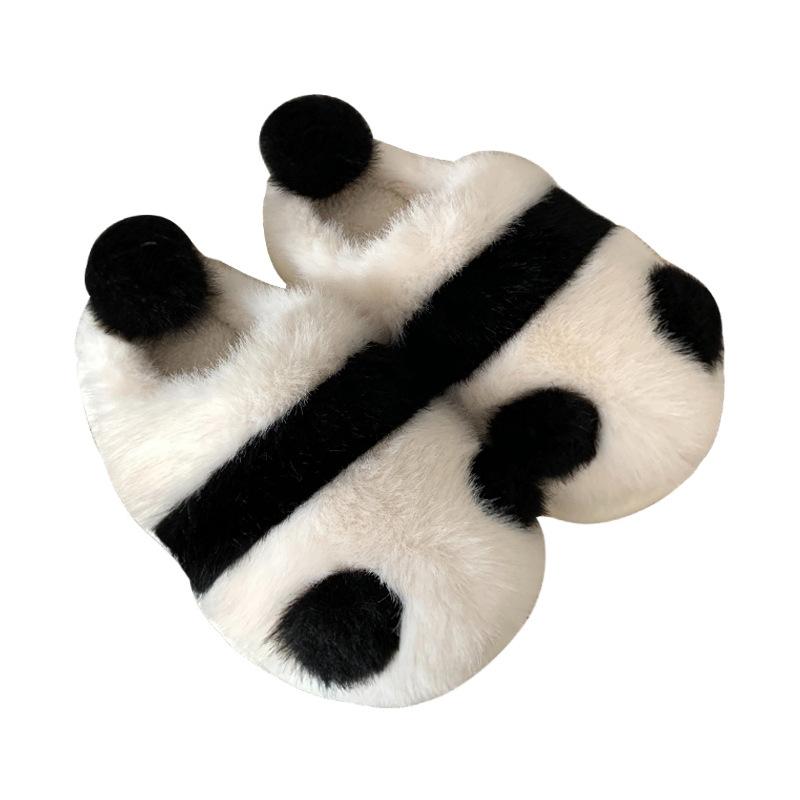 Panda cotton shoes