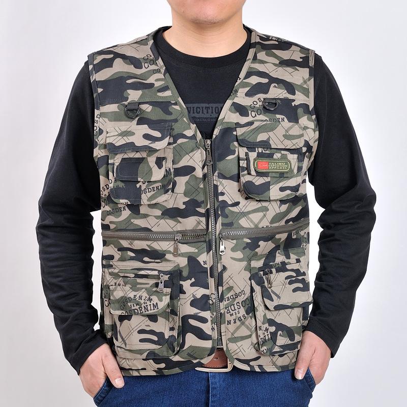 multi-pocket outdoor vest