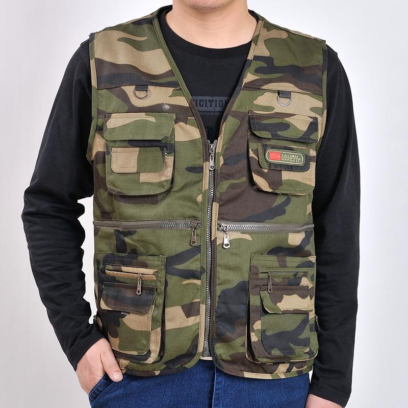 multi-pocket outdoor vest