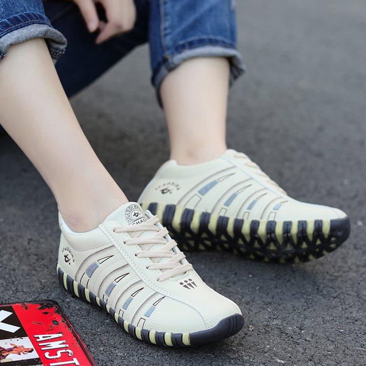 New flat-bottom all-match retro casual sneakers