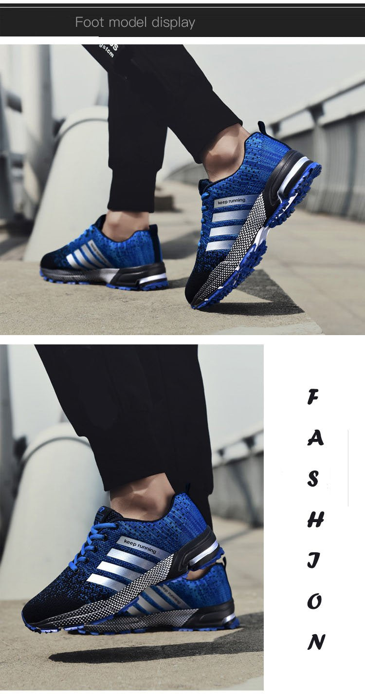 Fashion Men's Shoes Portable Breathable Running ShoesSneakers Comfortable Walking Jogging Casual Shoes