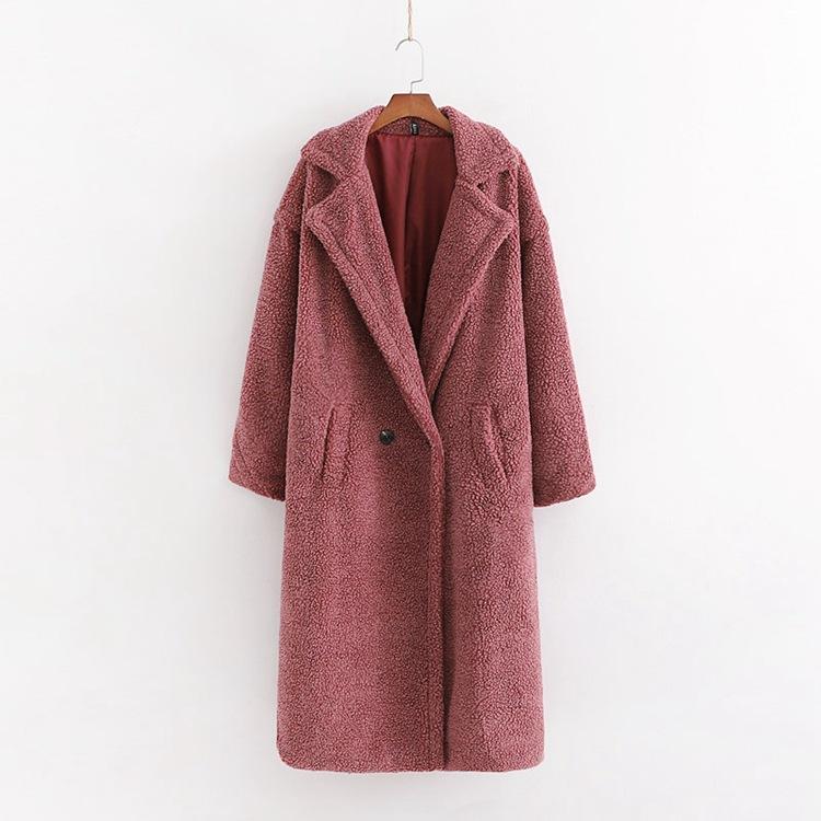 Loose Lamb Wool Teddy Coat