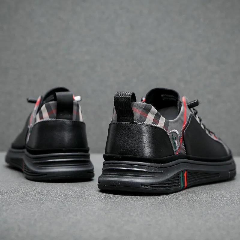 DJ11 classic plaid men's shoes