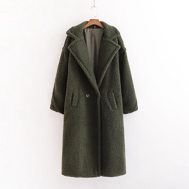 Loose Lamb Wool Teddy Coat