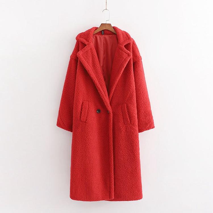 Loose Lamb Wool Teddy Coat