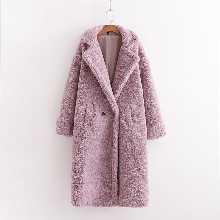 Loose Lamb Wool Teddy Coat