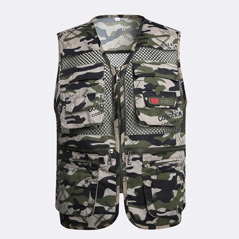 multi-pocket outdoor vest