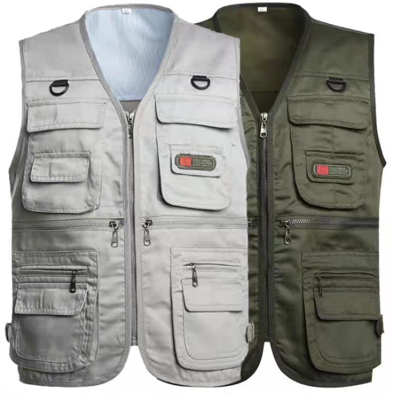 multi-pocket outdoor vest