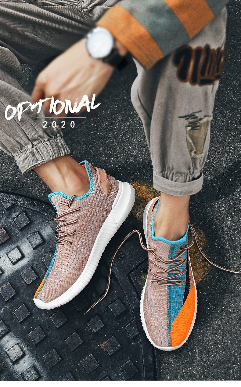 2021 new men sneakers shoes light breathable casual shoes