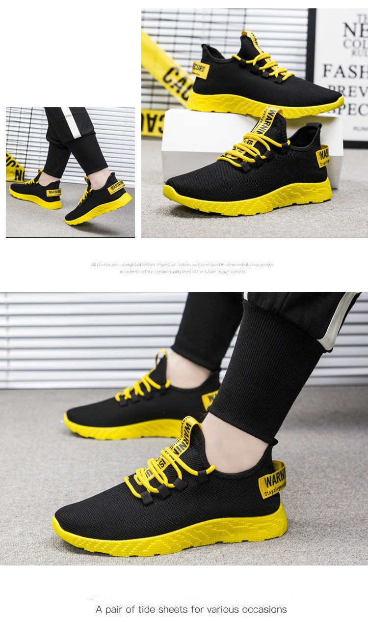 Men Sneakers 2021 New Breathable Lace Up Men Mesh Shoes Fashion Casual No-slip Men Vulcanize Shoes  Tenis Masculino