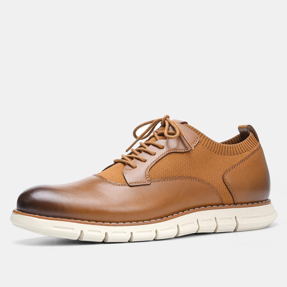 MEN'S LEATHER SNEAKER DRESS SHOES