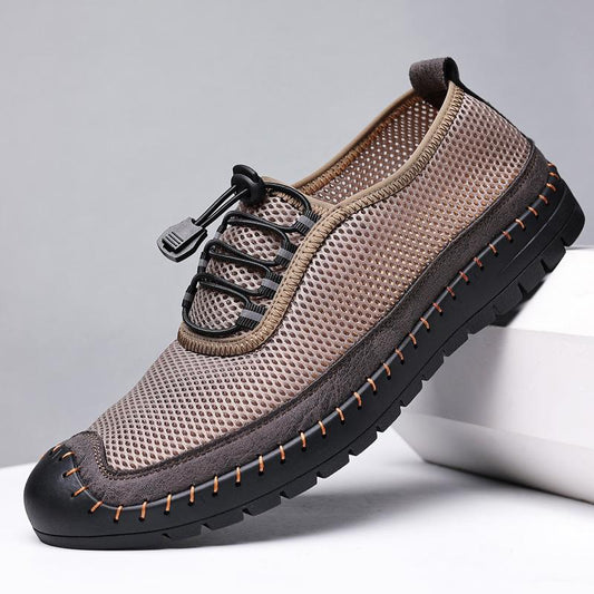 Mesh shoes breathable sports casual shoes hollow men's shoes