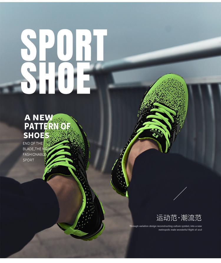 Fashion Men's Shoes Portable Breathable Running ShoesSneakers Comfortable Walking Jogging Casual Shoes