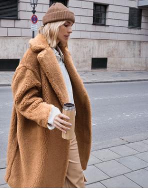 Loose Lamb Wool Teddy Coat