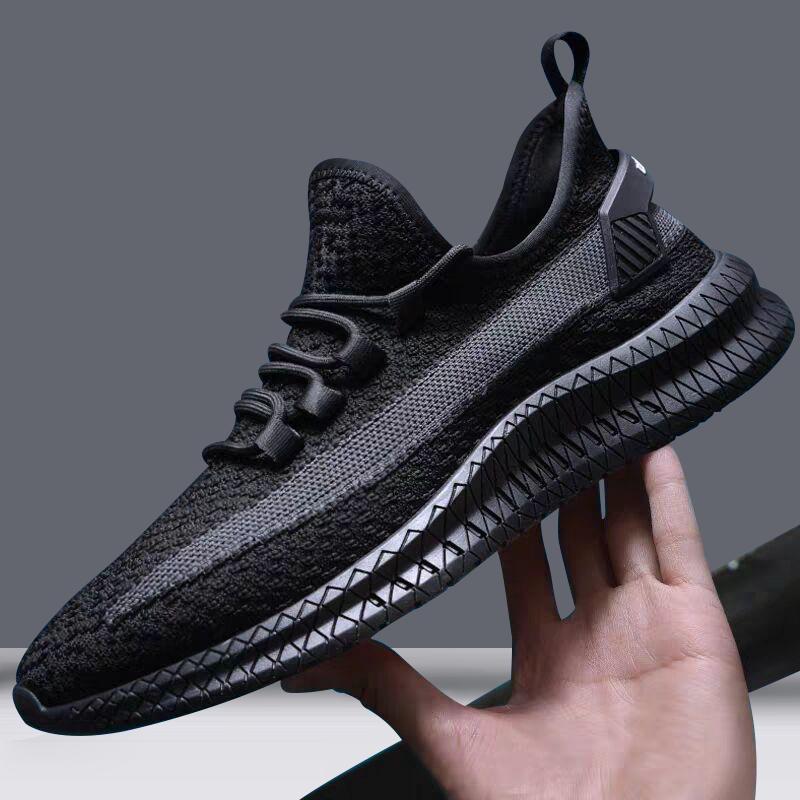 Men's Black Casual Sports Shoes