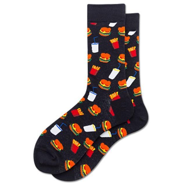 Funny long tube stockings men color socks